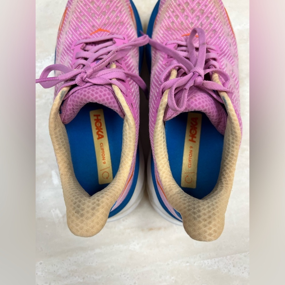 Women's Hoka Clifton 9 Running Shoes - Picture 4 of 13
